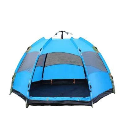 China Camouflage outdoor waterproof glamping game 5-8 person mountaineering tents/folding bulk automatic camping field for sale