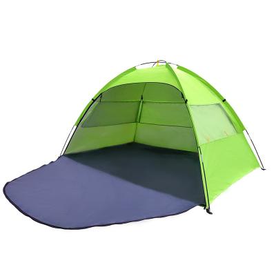 China Camouflage / Field Game 3 Person Advertising Tenda Fishing Outdoor Camping Sandy Outlet Dome Sunshades Beach Tent for sale