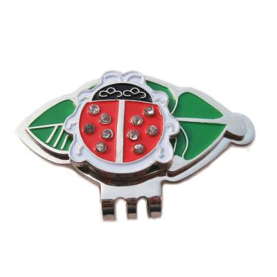 China Promotion/decoration/gift/advertising/souvenir factory wholesale no minimum personalized promotion gift set custom crystal ball marker metal enamel logo golf hat clip magnetic for sale