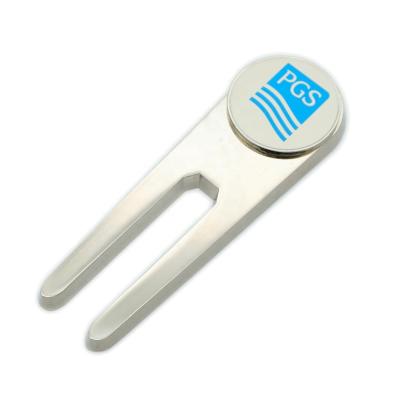 China Promotion/Decoration/Gift/Advertising/Souvenir Hot Selling Diy Design Printing Custom Logo Silver Fashion Customize Metal Dad Gift Golf Digging Tools And Marker Die Cut ball dies for sale