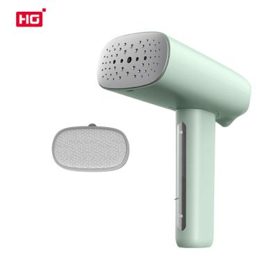 China Hotel Hg Detachable Portable Handheld Clothes Steamer Steamer Brush Auto Travel-Up Ironing With 110ml Water Tank for sale