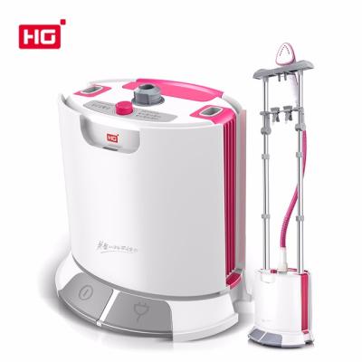 China Hg Household Appliance Clothes Iron Station Fast Warm Up Professional Steamer Rack Garment Steamer for sale