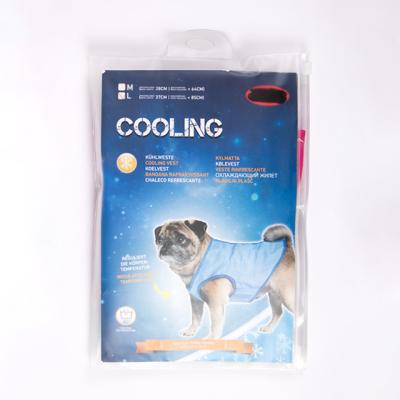 China Pva Pva Pet Ice Vest Dog Viable Outdoor Comfortable Breathable Dog Shirt Cooling Vest Clothing For Summer for sale