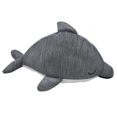 China Anti-Apnea Lovely OEM Dolphin Car Cushion Animal Sofa Cushion For Car And Home Decor Soft Plush Tile for sale