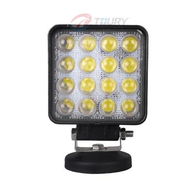 China Waterproof PC IP68 48W LED Work Light For Truck 4x4 Offroad Car for sale