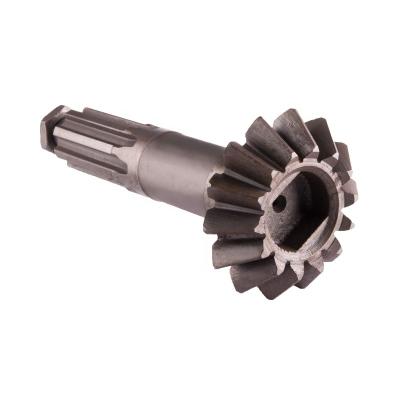 China Auto Parts For MTZ High Precision Material Metal Bevel Gear Spline Shaft Z=14 for sale