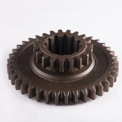 China Auto Parts For Zetor Tractor OEM 50-1701218 Forged Steel Double Tooth Spline Gear Z=19 38 for sale