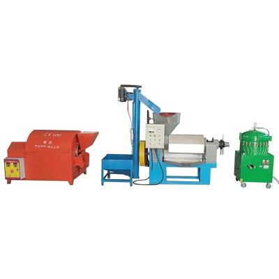 China High Oil Yield Efficiency Factory Direct Sale 400Kg/h Large Capacity Oil Press Machine Line for sale