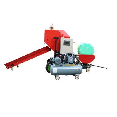 China Hot Sale Mini Silage Baler Machine Round Baler Used In Dairy And Goat Farms for sale