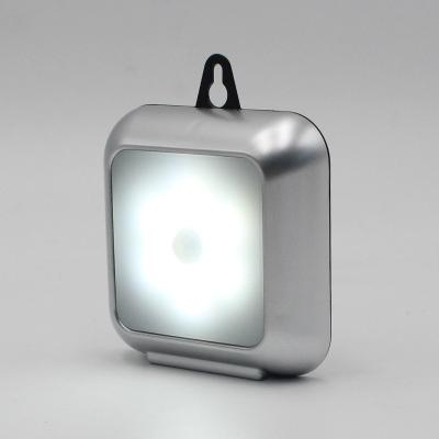 China Modern Square 6LED Cabinet Induction Light Motion Light with White Warm Light for sale