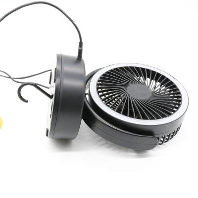 China With USB Wall Mounted Portable Multi-Function Mini Fan Mini Fan Lamp Small Night Outdoor Fan for sale