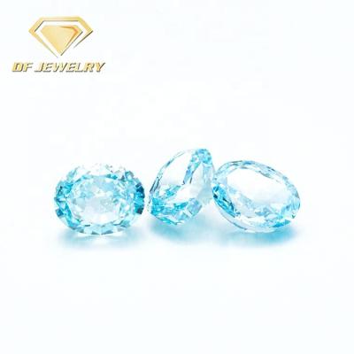 China Glow In The Dark / Glow In The Dark China Ice Glow In The Dark Diamond For CZ Zirconia Cut Glow In The Dark Blue Green Blue Oval Crushed Jewelry for sale