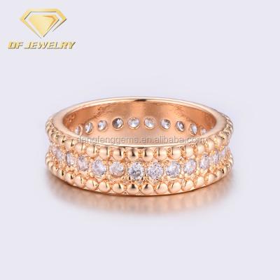 China 2 Gram Design 14K Gold Ring Price In Dubai Trendy Gold Jewelry for sale