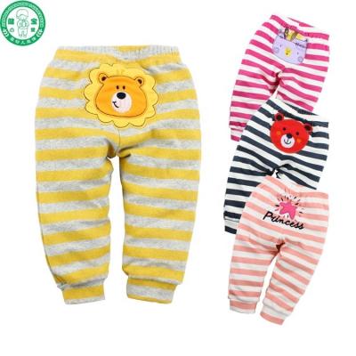 China Wholesale 100% Cotton Baby Boy Girl Anti-Static Pants for sale