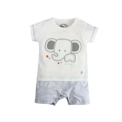 China Antibacterial Newborn Baby Cloth Set 100 Cotton Baby Boy Clothing Sets for sale