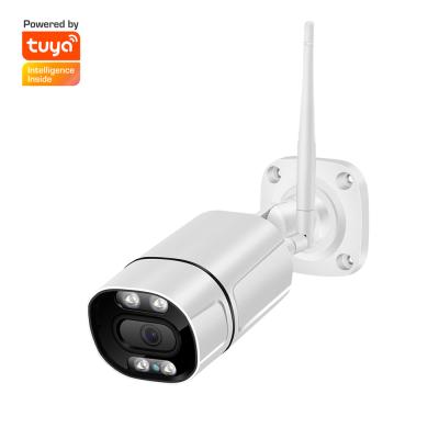 China Face Detection Mode Custom Design Security CCTV Camera 3MP Wireless Outdoor Smart Tuya Mini Size Bullet Camera for sale