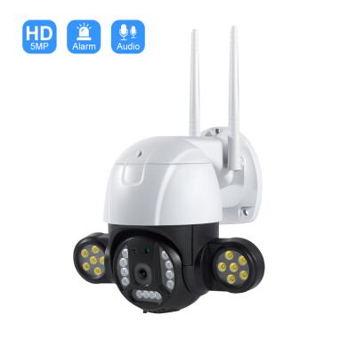 China Human Motion Tracking V380 Factory 5MP Full HD Outdoor CCTV PTZ Camera Smart wifi Security Night Vision Surveillance High Quality for sale