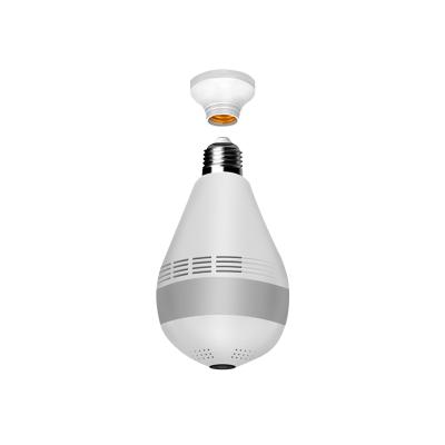 China V380 NIGHT VISION Supply 1.3MP Night Vision CCTV Regular Security Wifi 360 Degree Wireless Panoramic Bulb Camera for sale