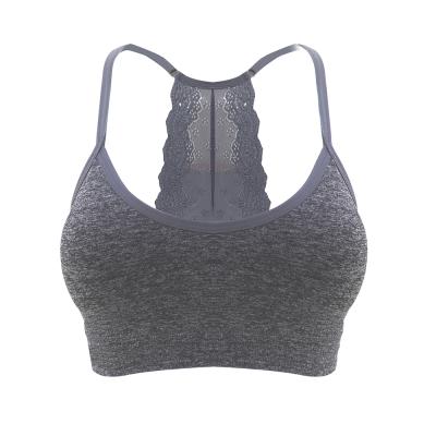 China Custom Logo Sports Bra Yoga Wear Gym Sports Bra Breathable Quality Sports Bra Fitness for sale