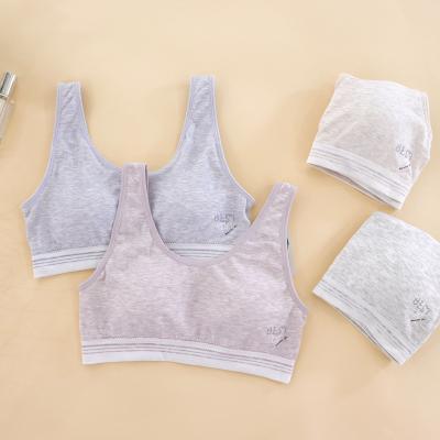 China Teenager QUICK DRY Breathable Bra Girl Teen Bra For Teenager Cotton for sale