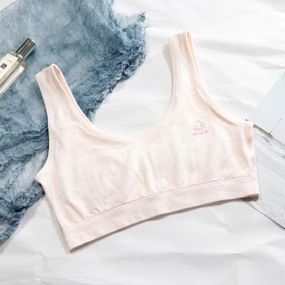 China QUICK DRY Teenage Camisole Girls Breathable Comfort Bra for sale