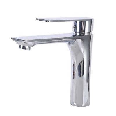 China Hot and cold faucet of the other all hole basin single copper household faucet basin bathroom table basin faucet for sale