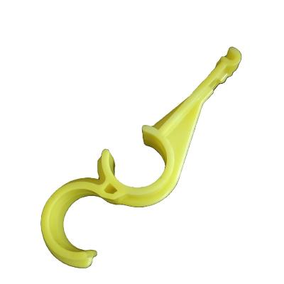 China Wholesale Long Life S Hook Plastic S Shaped Hanging Hook For Drinking Line And Feeding Line for sale