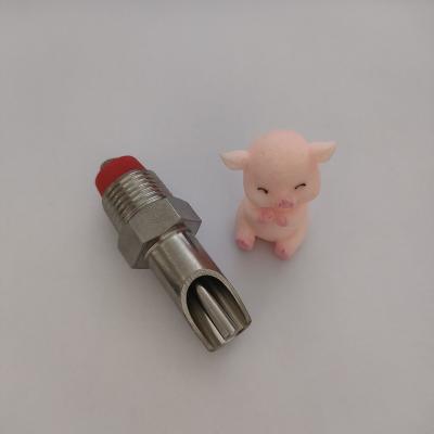 China Water Saving AutomaticDurable Livestock Stainless Steel Duck-Posted Nipple Drinkers For Pig Drinking Water System Equipments for sale