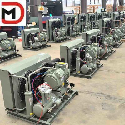 China Unidades de condensação de compressores semi-herméticos / unidades de refrigeração de salas frias OEM à venda