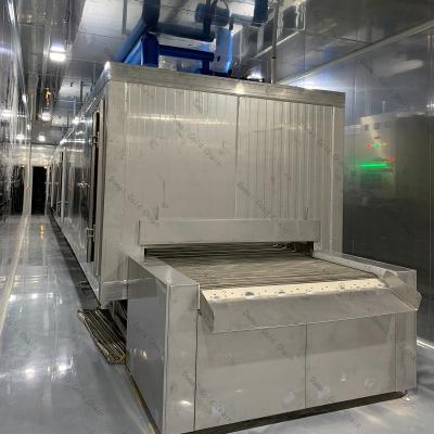 China Continuous Quick Tunnel Freezer Split Type For -35°C Rapid Freezing for sale