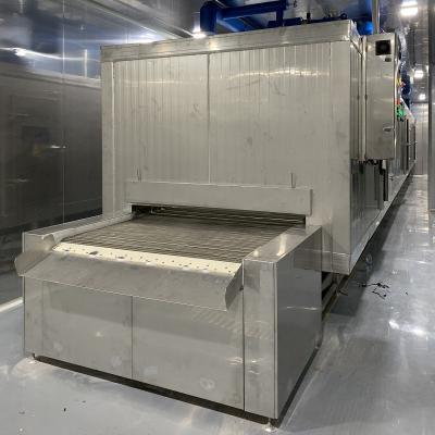 China Food Industrial Quick Tunnel Freezer 1000kg/H For Continuous Quick Freezing Work for sale