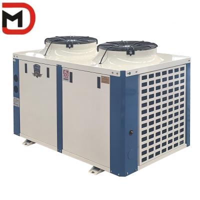 China Número de ventiladores 2-6 Refrigerador de aire Condensador para congelador de alta velocidad Unidad industrial comercial en venta