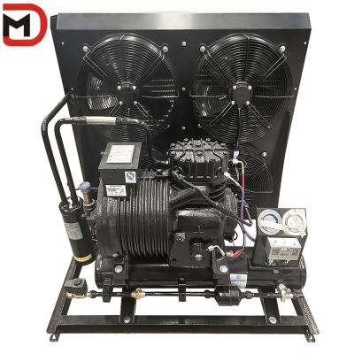 中国 Energy-saving Semi Hermetic Piston Condensing Unit with CAREL Controller and Air-cooled Condenser 販売のため