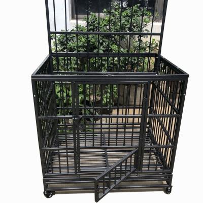 China Square Dog Cage Cage Pet Dogs Tube Outdoor Phosphating Treatment for sale