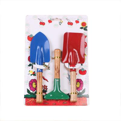 China Mini Three Pieces Small Color Garden Tool Kit for Kids for sale