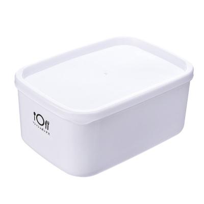 China Large Sustainable Food Storage Container with Clear Lid for Hot Lunch Meal Prep and Leftover Fruit Lunch Box for sale