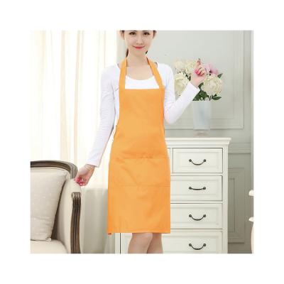 China Comfortable Cleaning Apron Logo Kitchen Breathable Fashion Simple Top Grade Custom Apron for sale