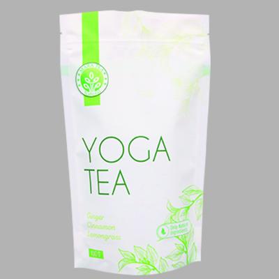 China Eco Friendly Barrier Resealables Stand Up Tea Coffee Pouch For Food Packaging Bag for sale