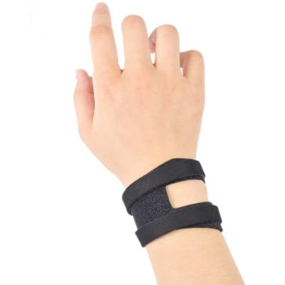 China Men's and Women's Universal Polyester Exercise Pad Adjustable Wrist Support for sale