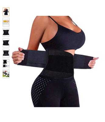 China Adult Waist Trimmer Belt Slimming Body Shaper Weight Loss Waist Trimmer Sauna Belt Trainer For Women for sale