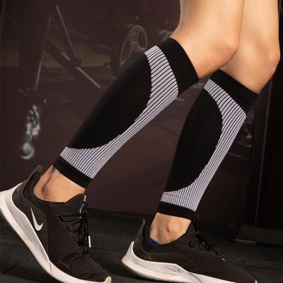 China Breathable Unisex Compression Calf Knitting Nylon Cycling Sleeve for sale