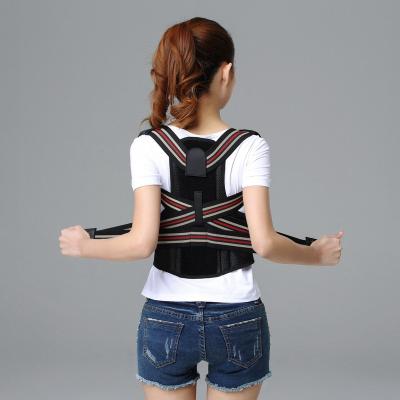 China Back Support Belts Adjustable Women Back Support Brace Lumbar Back Brace Posture Corrector Elastic Waist Support for sale