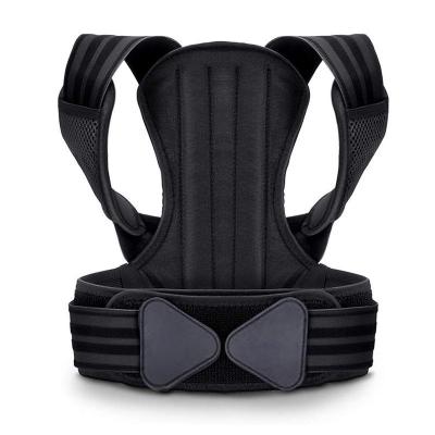 China Back Support Belt Back Brace Improves Posture and Provides Back Support for Men and Women Breathable Shoulder Support Brace for sale