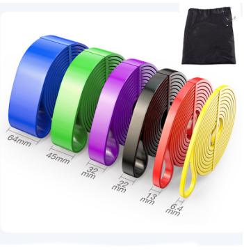 China Exercise Muscle Press Bench Stretch Pour Ups Heat Resistant Sport Elastic Bands Latex Loop Theraband Yoga Bodybuilding Resistance Bands Pull Ups for sale