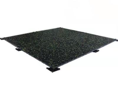 China Durable Non- Protective Gym Sports EPDM Interlocking Floor Mats Commercial Rubber for sale