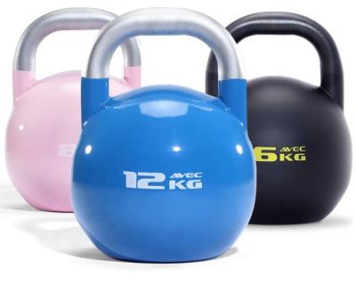 China Wholesale Top Grade Logo Color Weight Competition Steel Custom Kettlebell From China Commercial Use for sale