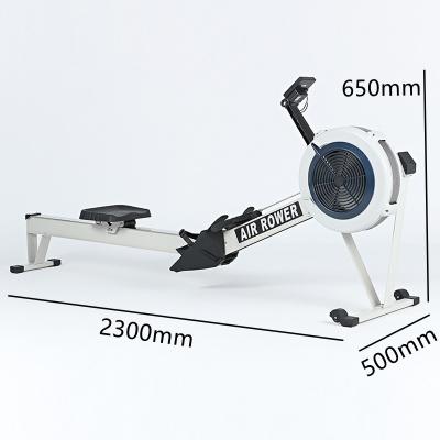 China Magnetic Professional Commercial Use Gym Fitness Equipment Sports Rowing Machine High Quality Air Resistance Rowing Machine With Screen for sale