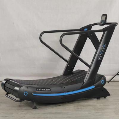 China OEM Commercial Comercial Purchase One New Design Treadmill Electricity Not Magnetic Curve Low Noise Manual Treadmill For Gym Use for sale