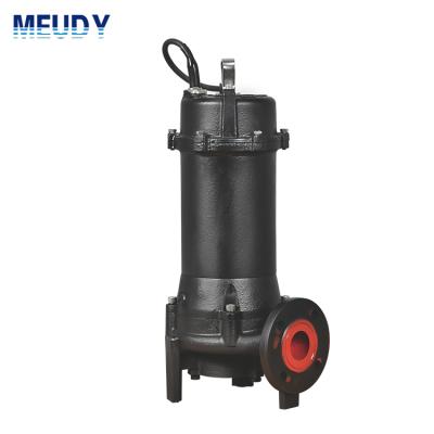 China MEUDY G 0.75-1.1kW 2P Commercial Buildings Water Pump Commercial Deep Good Dirty Submersible Sewage Pump for sale