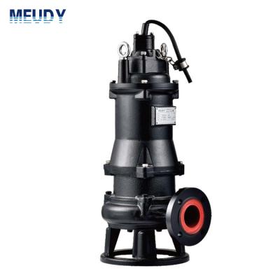 China High Efficiency MEUDY Z 2.2-7.5kW 2P Dewatering Sump Submersible Effluent Sewage Pump for sale